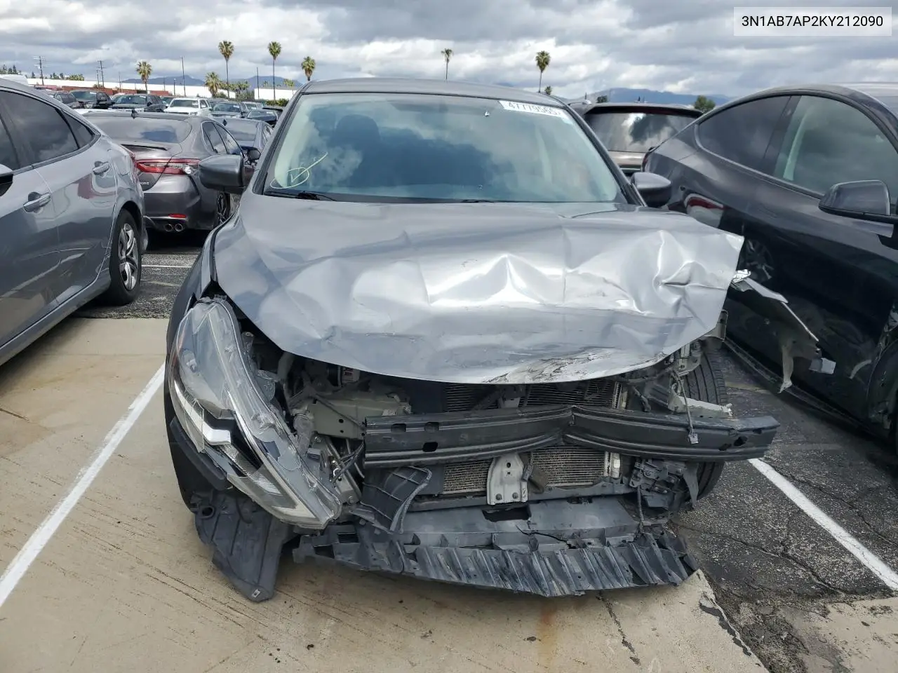 3N1AB7AP2KY212090 2019 Nissan Sentra S