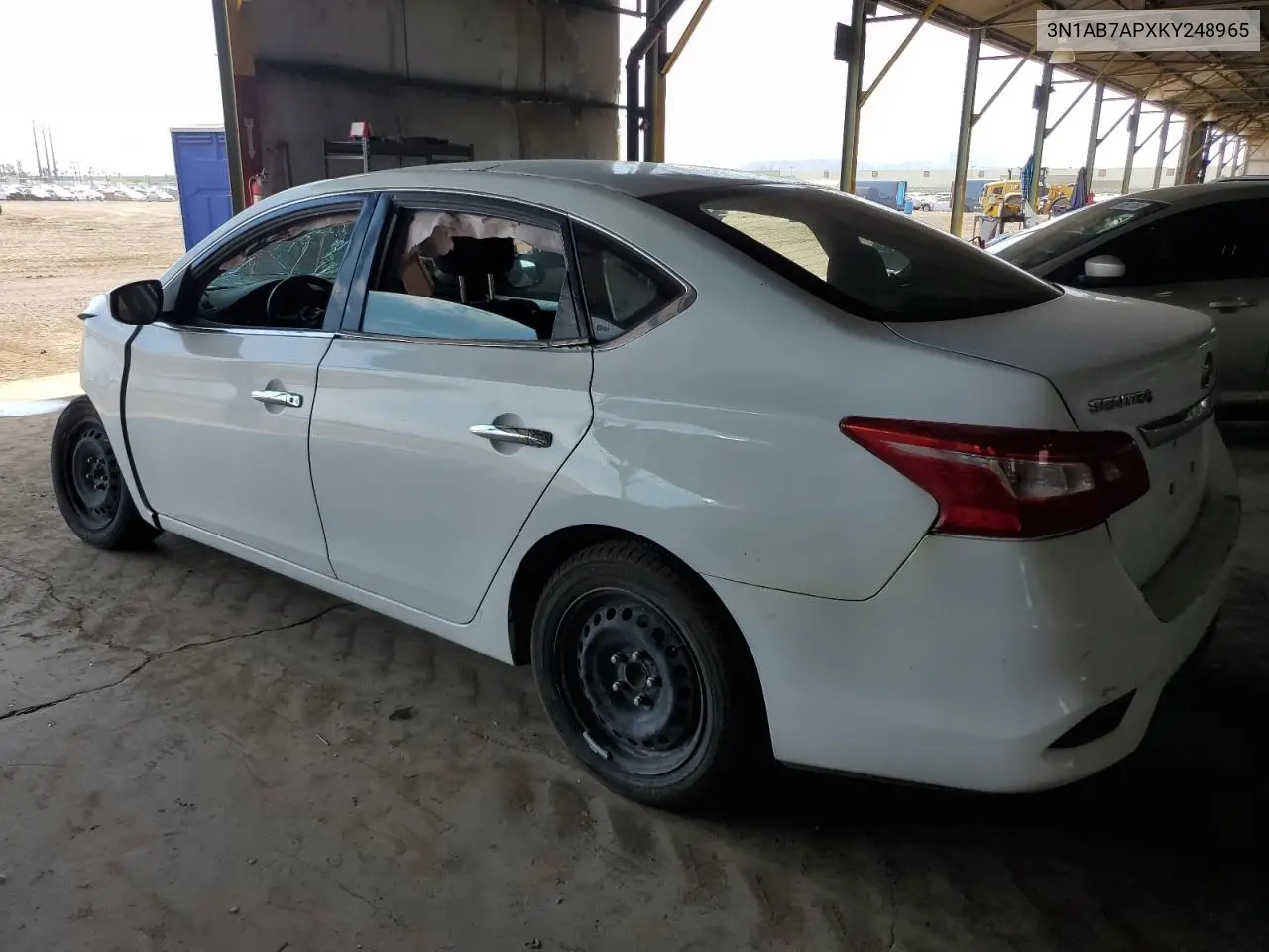 3N1AB7APXKY248965 2019 Nissan Sentra S