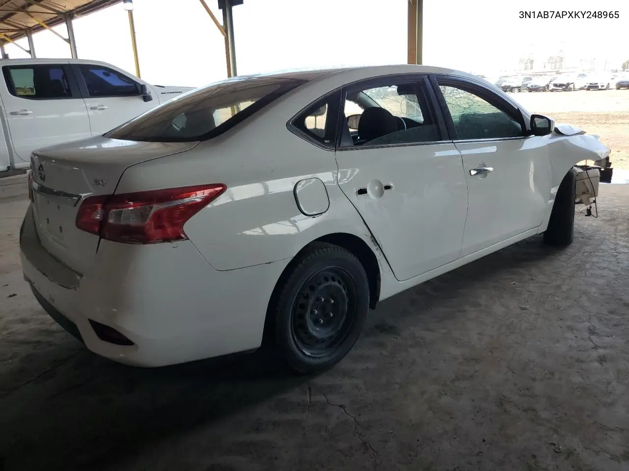 3N1AB7APXKY248965 2019 Nissan Sentra S