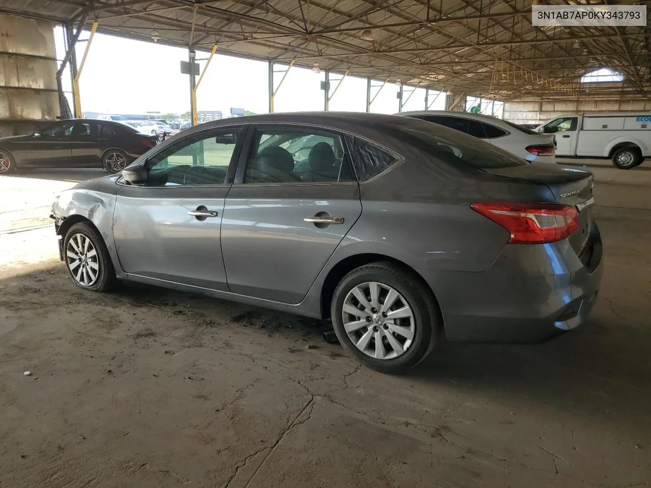 2019 Nissan Sentra S VIN: 3N1AB7AP0KY343793 Lot: 67506374