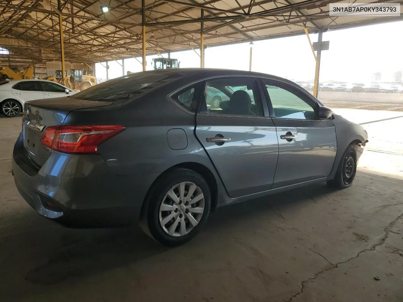 3N1AB7AP0KY343793 2019 Nissan Sentra S