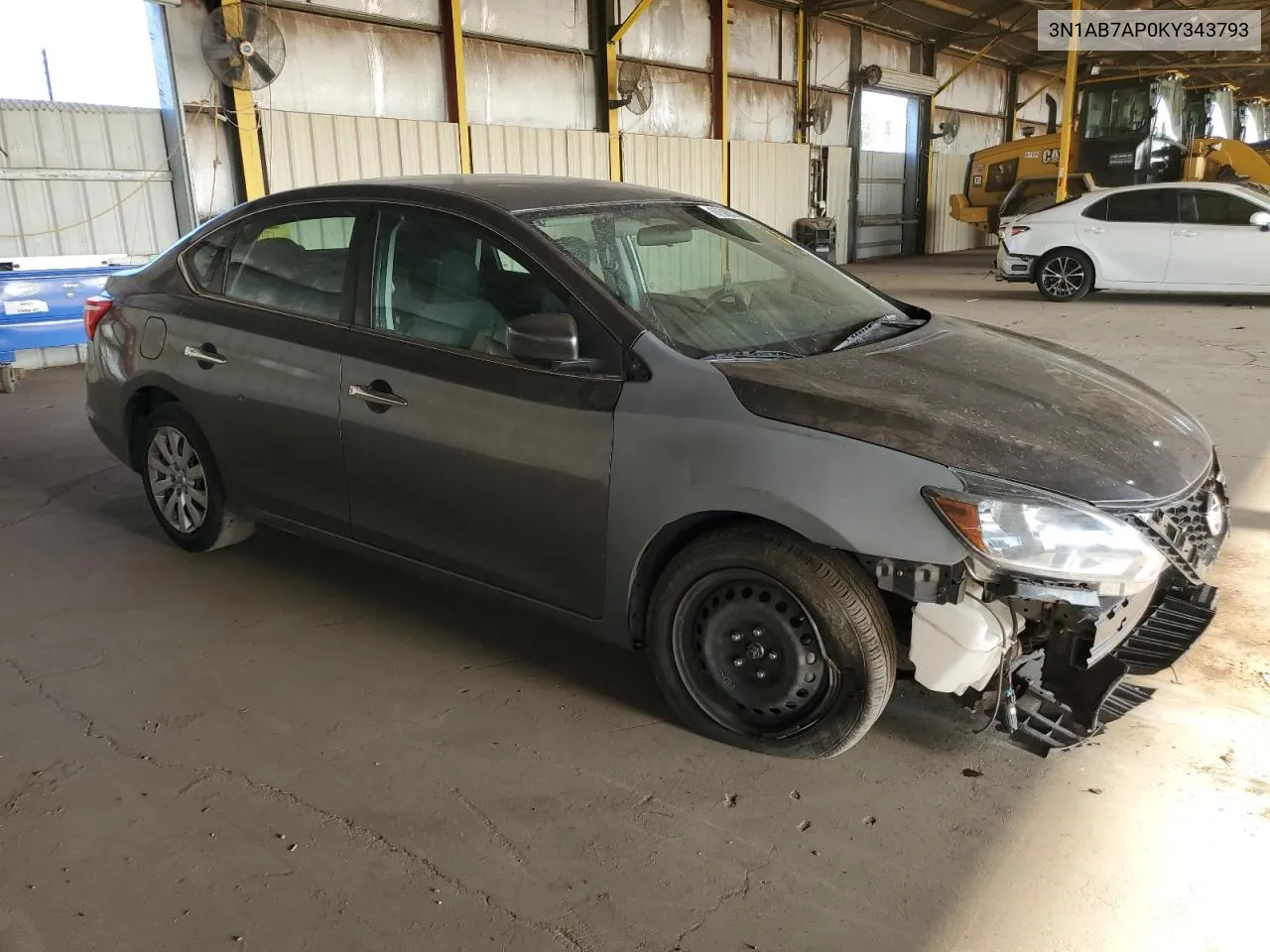 3N1AB7AP0KY343793 2019 Nissan Sentra S