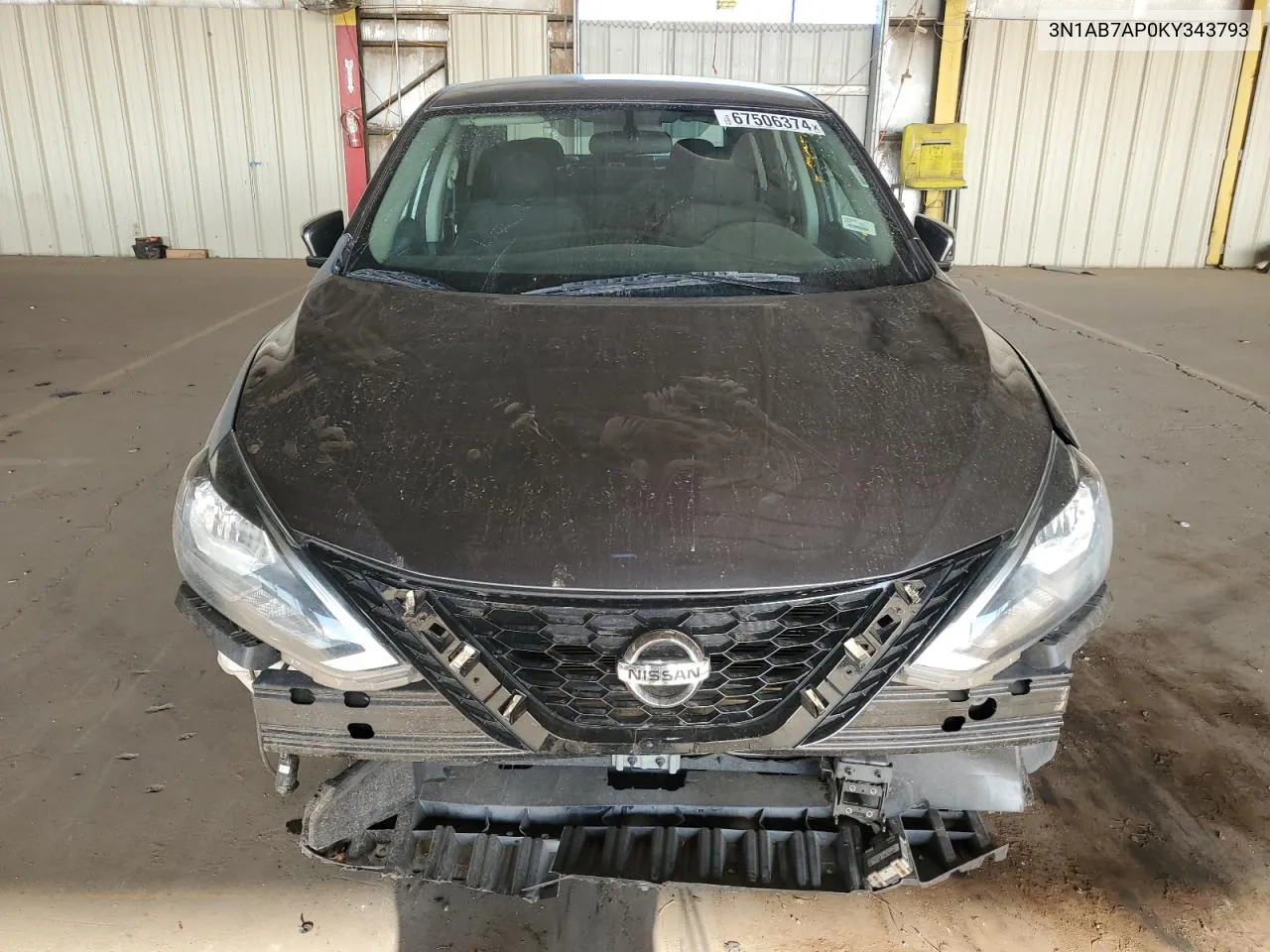 2019 Nissan Sentra S VIN: 3N1AB7AP0KY343793 Lot: 67506374