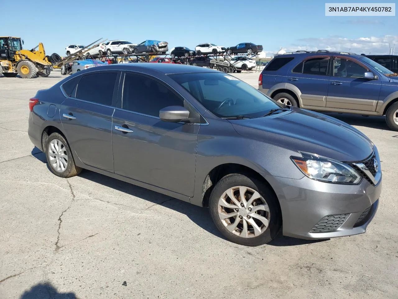 2019 Nissan Sentra S VIN: 3N1AB7AP4KY450782 Lot: 71269564