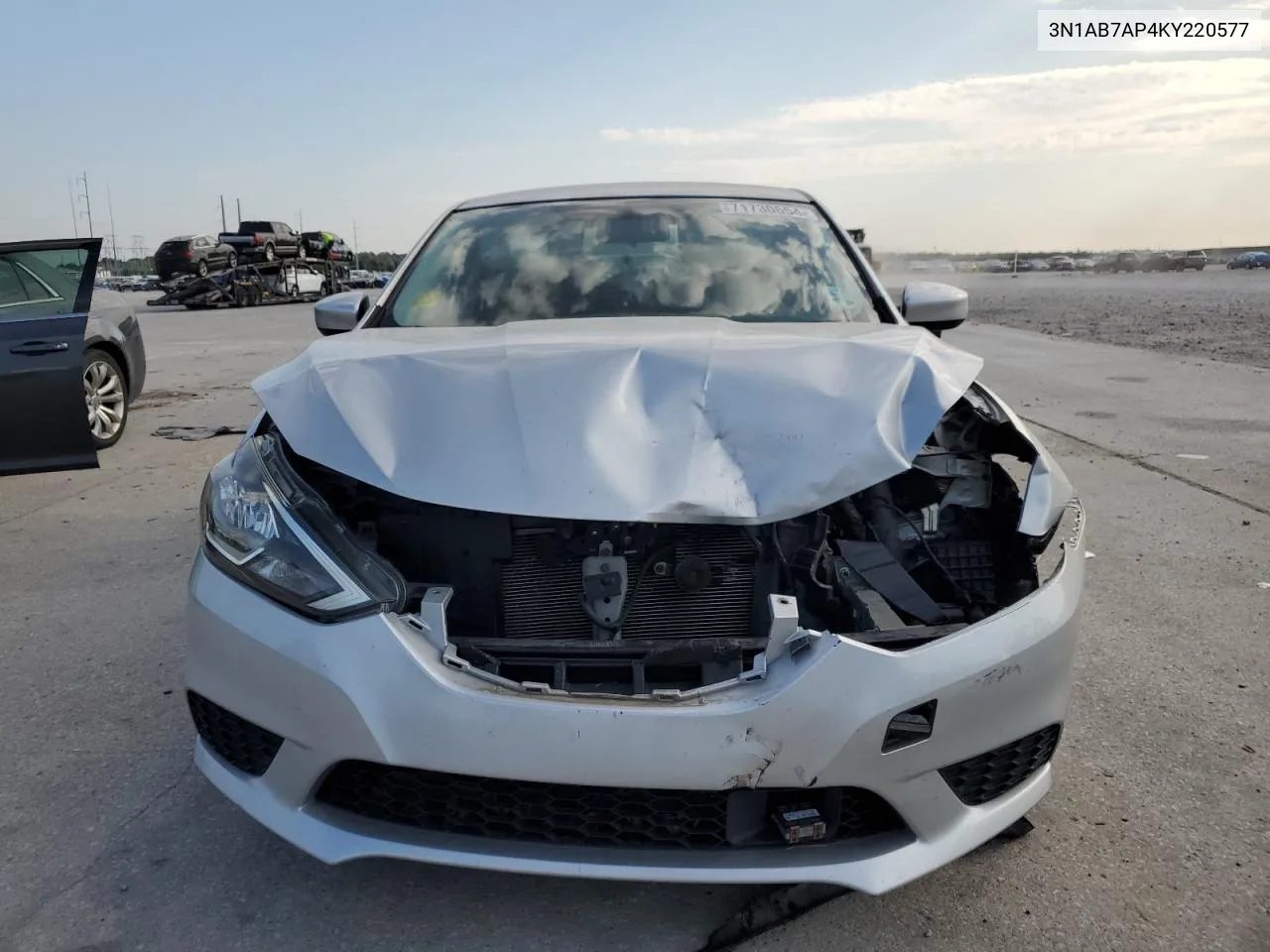 2019 Nissan Sentra S VIN: 3N1AB7AP4KY220577 Lot: 71730654