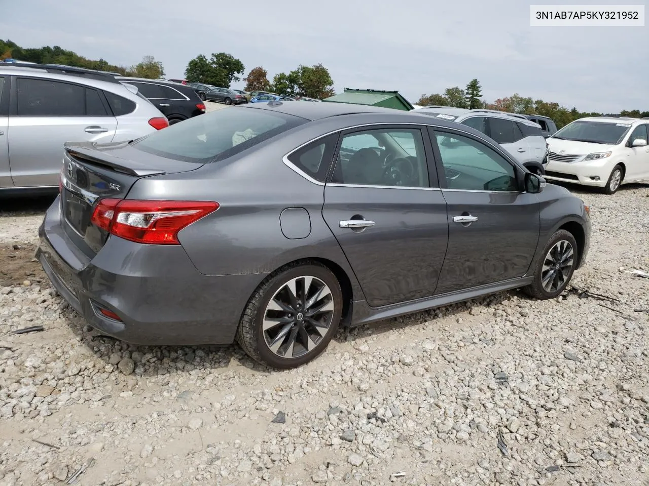 3N1AB7AP5KY321952 2019 Nissan Sentra S