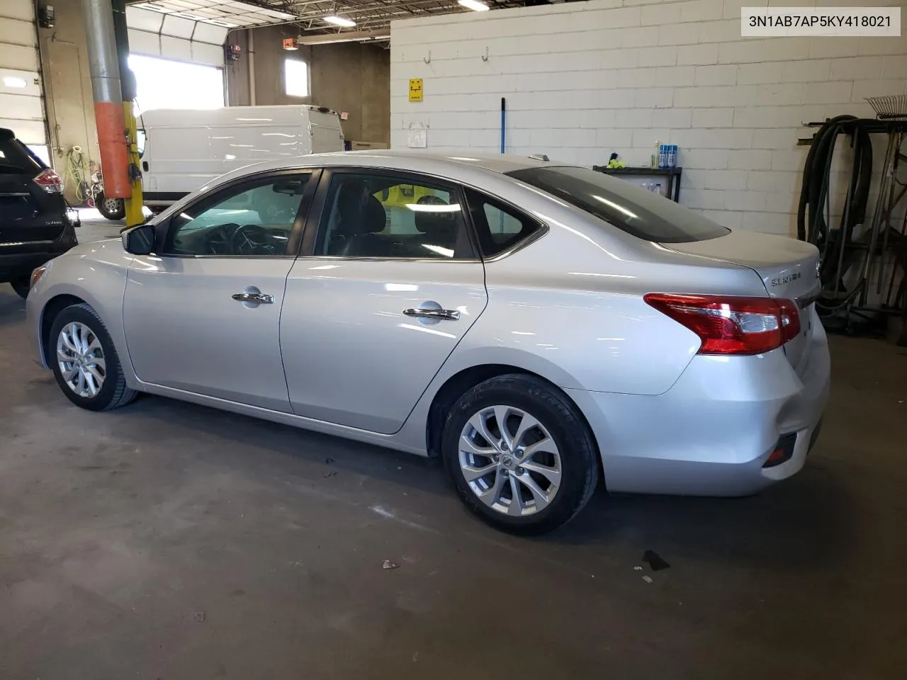 2019 Nissan Sentra S VIN: 3N1AB7AP5KY418021 Lot: 71946804