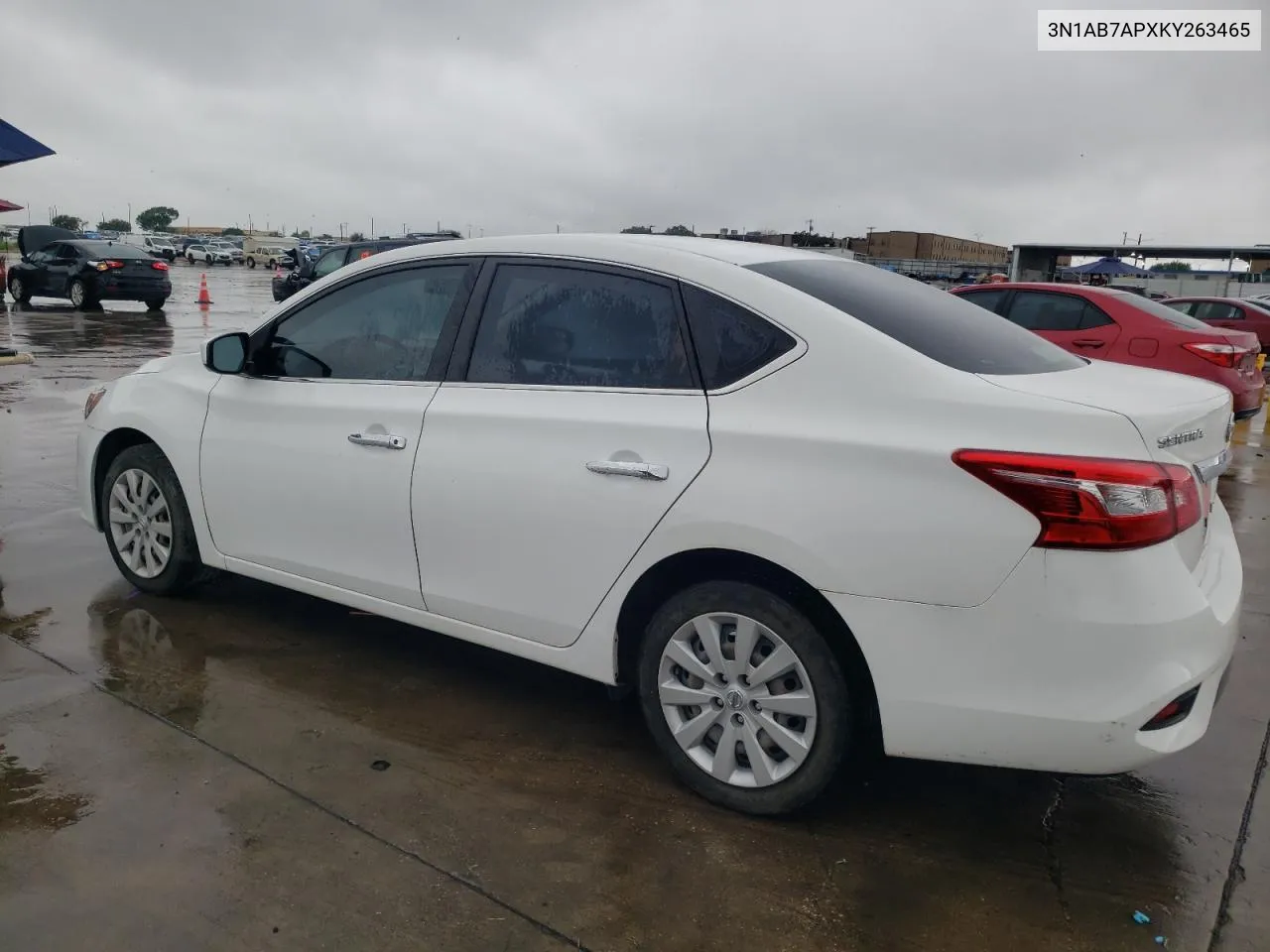 3N1AB7APXKY263465 2019 Nissan Sentra S