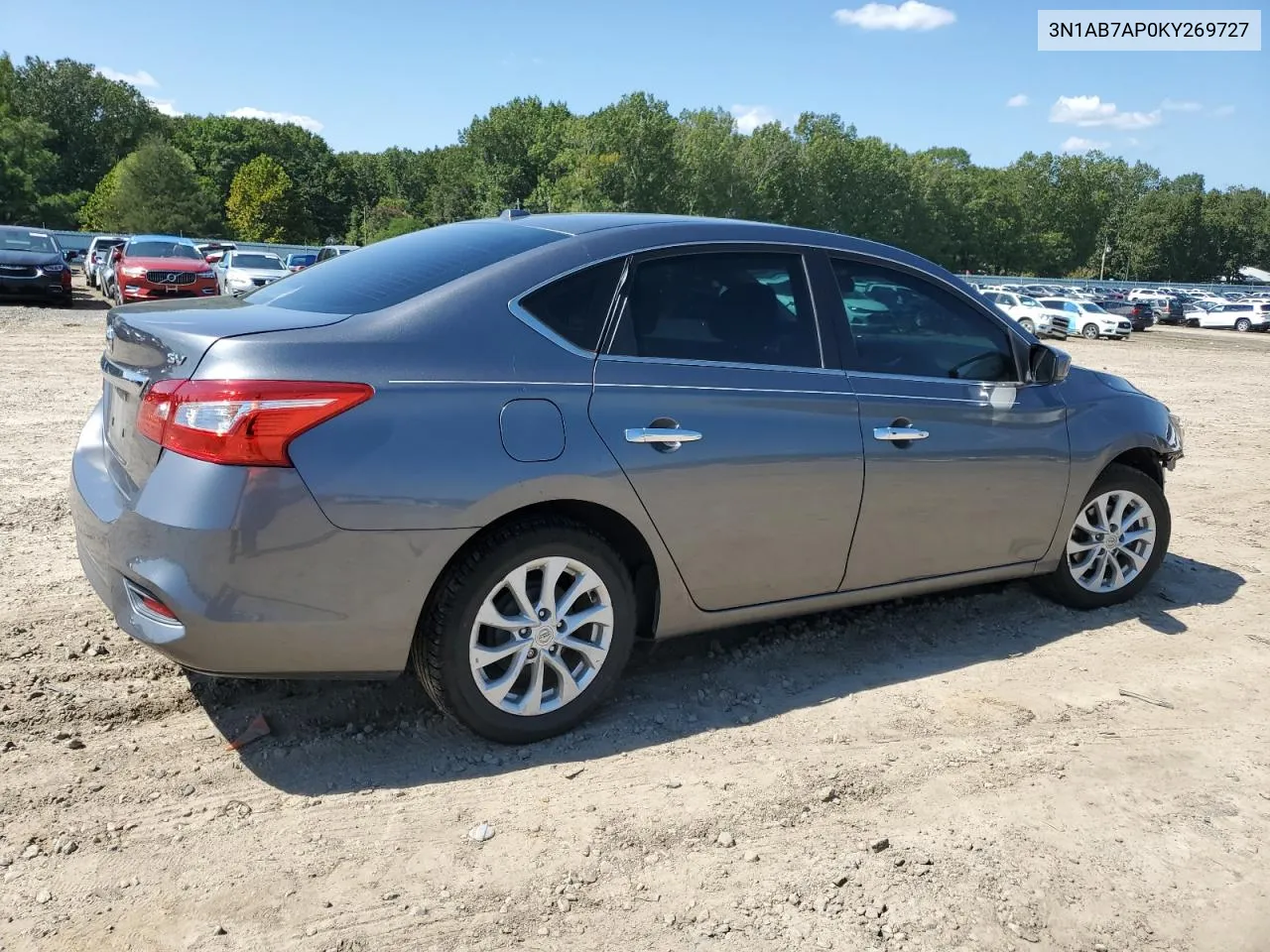 3N1AB7AP0KY269727 2019 Nissan Sentra S