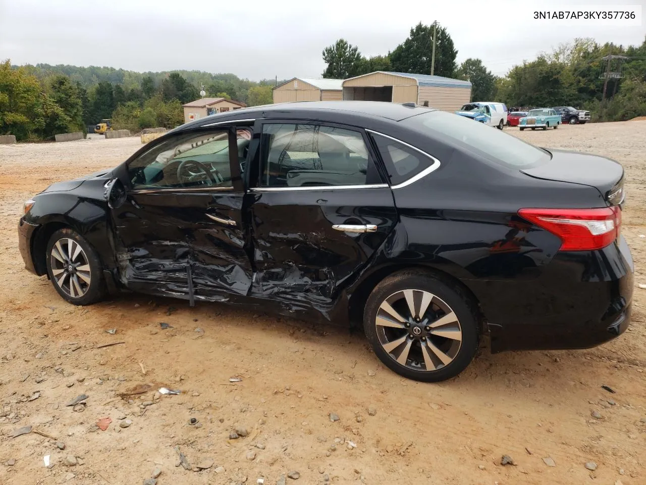 2019 Nissan Sentra S VIN: 3N1AB7AP3KY357736 Lot: 72504644