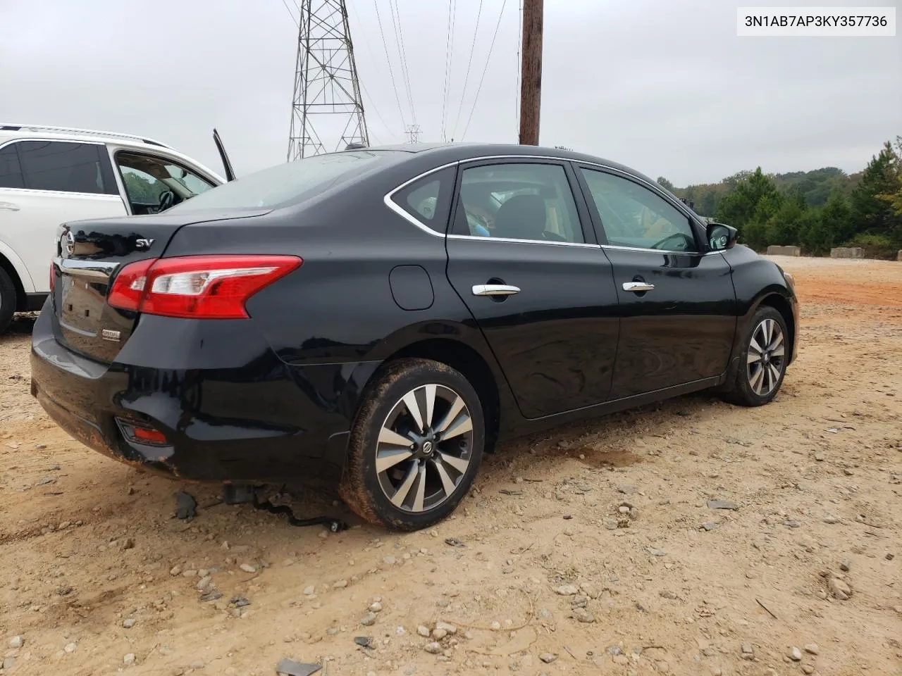 3N1AB7AP3KY357736 2019 Nissan Sentra S