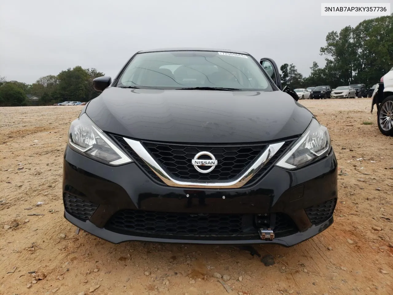 2019 Nissan Sentra S VIN: 3N1AB7AP3KY357736 Lot: 72504644