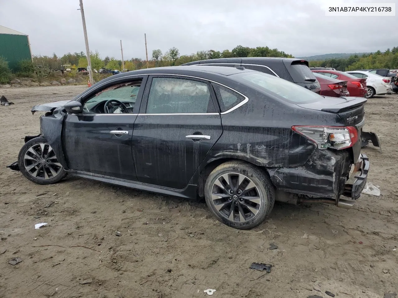 3N1AB7AP4KY216738 2019 Nissan Sentra S