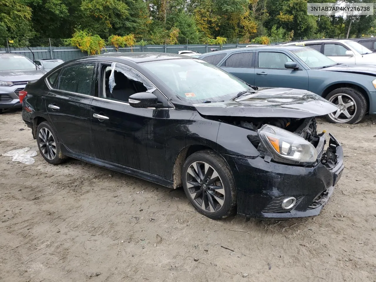 3N1AB7AP4KY216738 2019 Nissan Sentra S