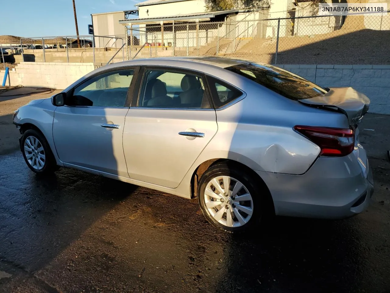 2019 Nissan Sentra S VIN: 3N1AB7AP6KY341188 Lot: 72799774