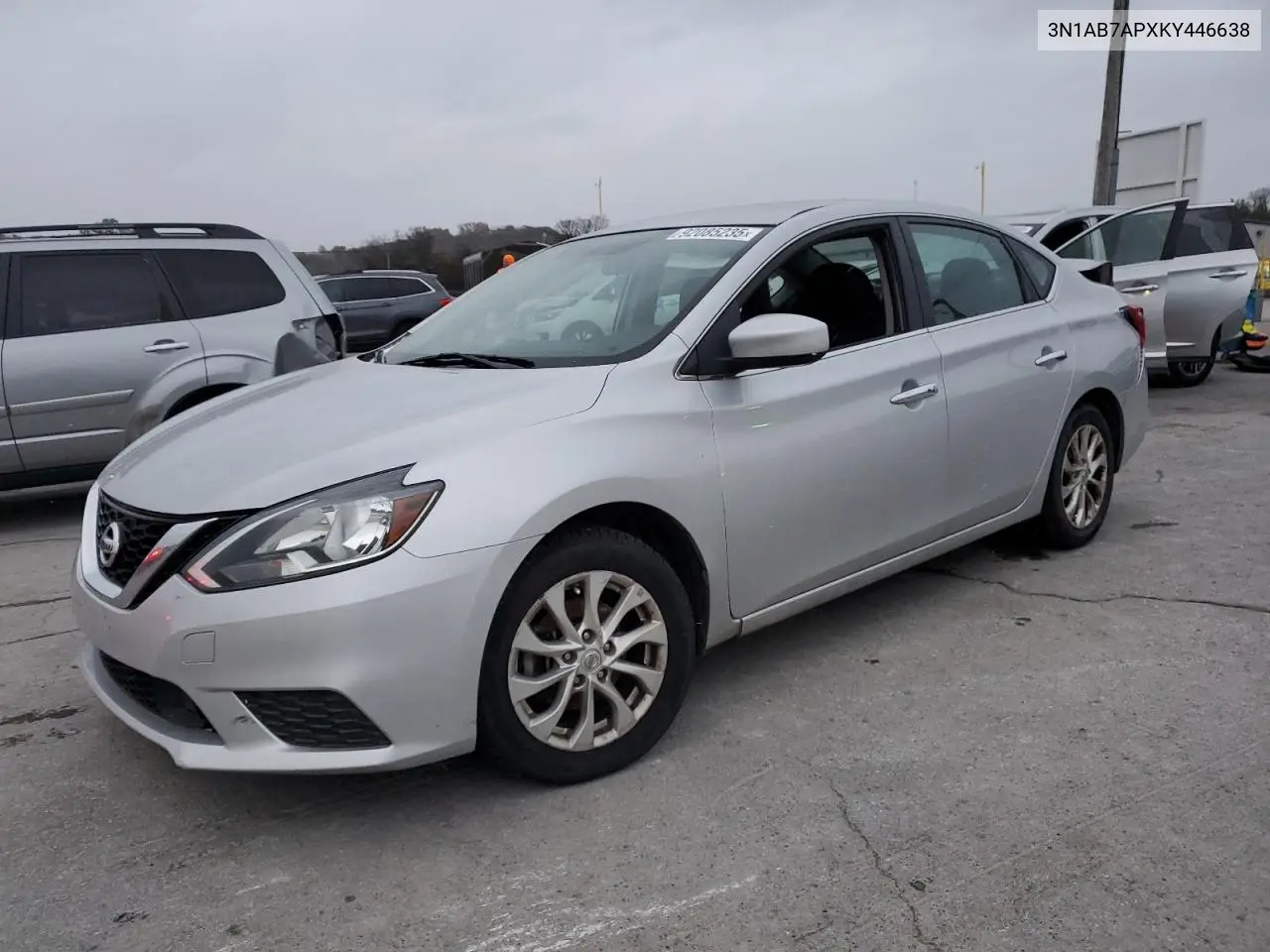 3N1AB7APXKY446638 2019 Nissan Sentra S