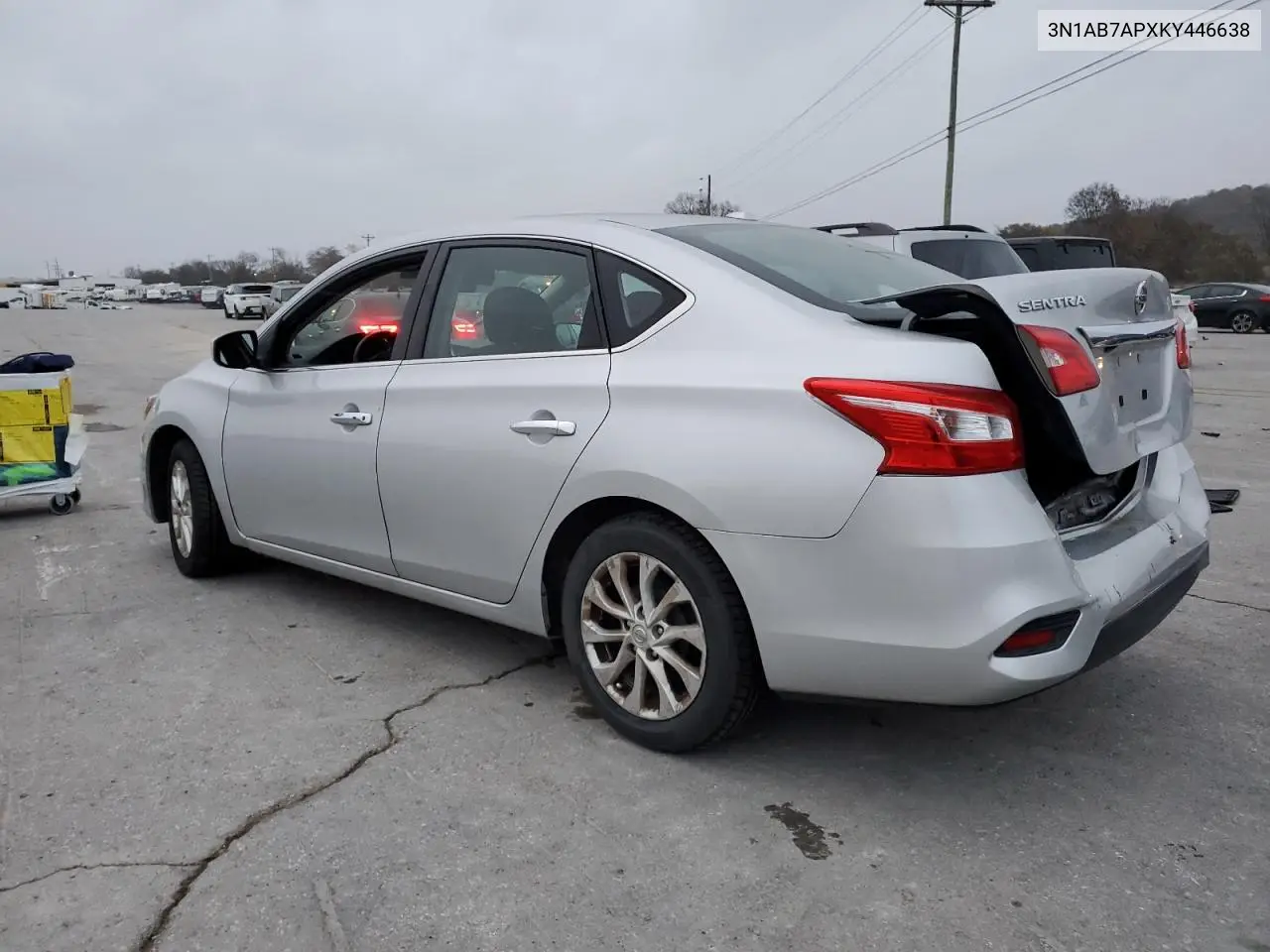 3N1AB7APXKY446638 2019 Nissan Sentra S