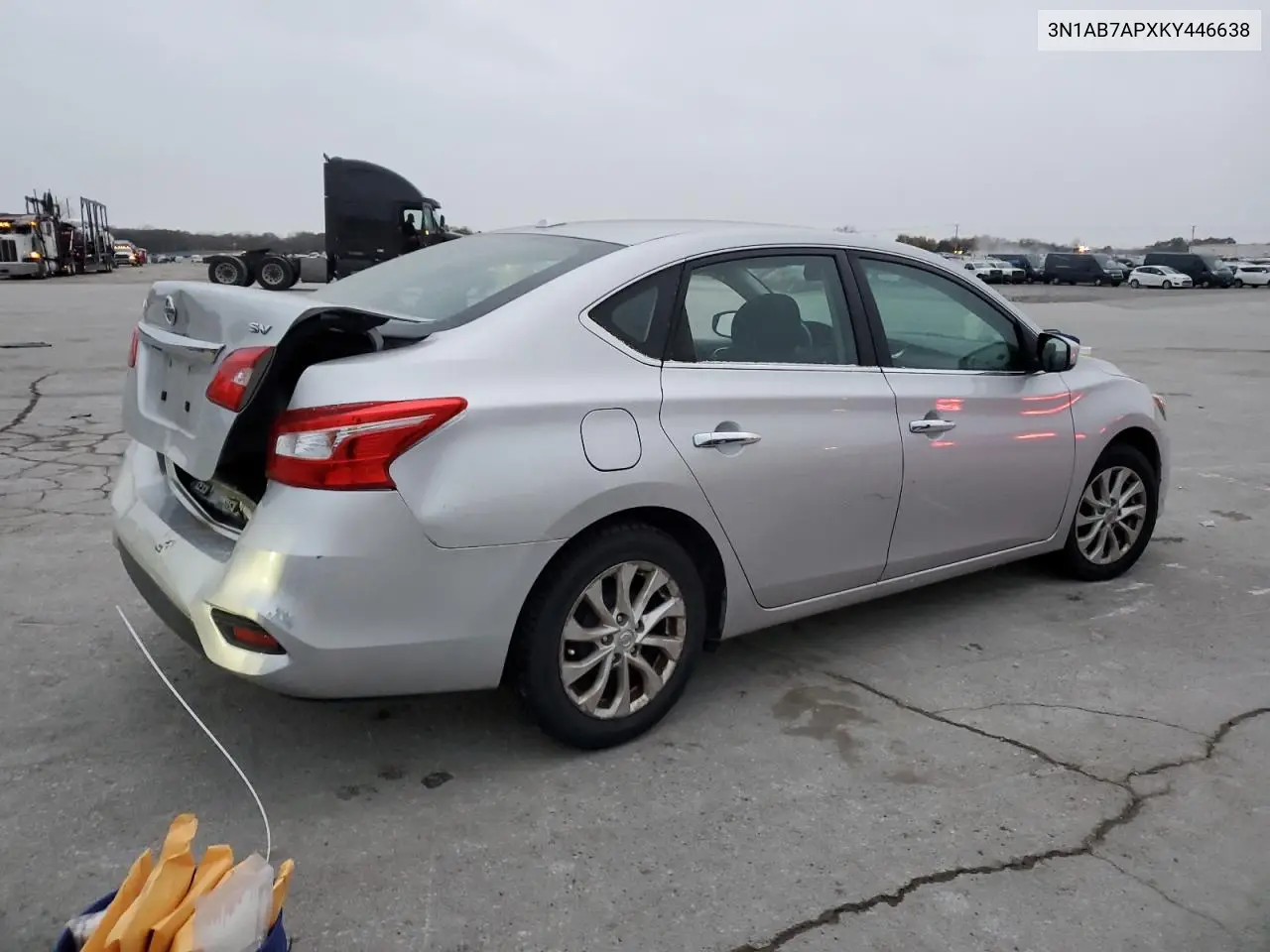 3N1AB7APXKY446638 2019 Nissan Sentra S
