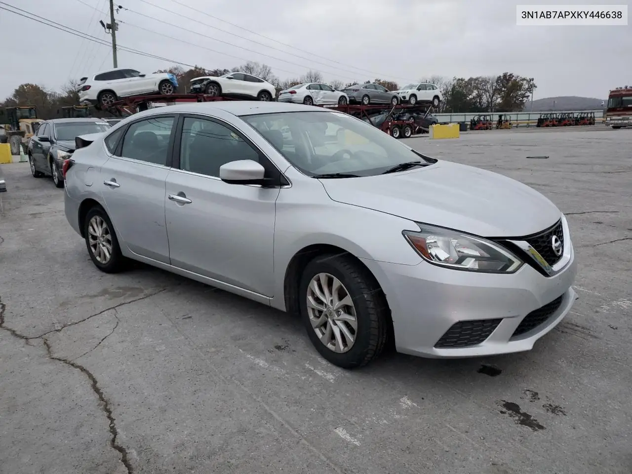 3N1AB7APXKY446638 2019 Nissan Sentra S
