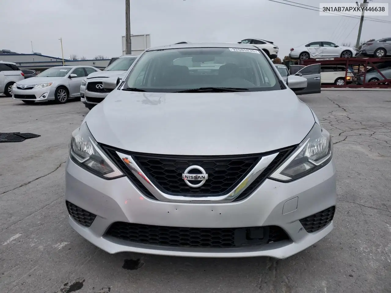 3N1AB7APXKY446638 2019 Nissan Sentra S