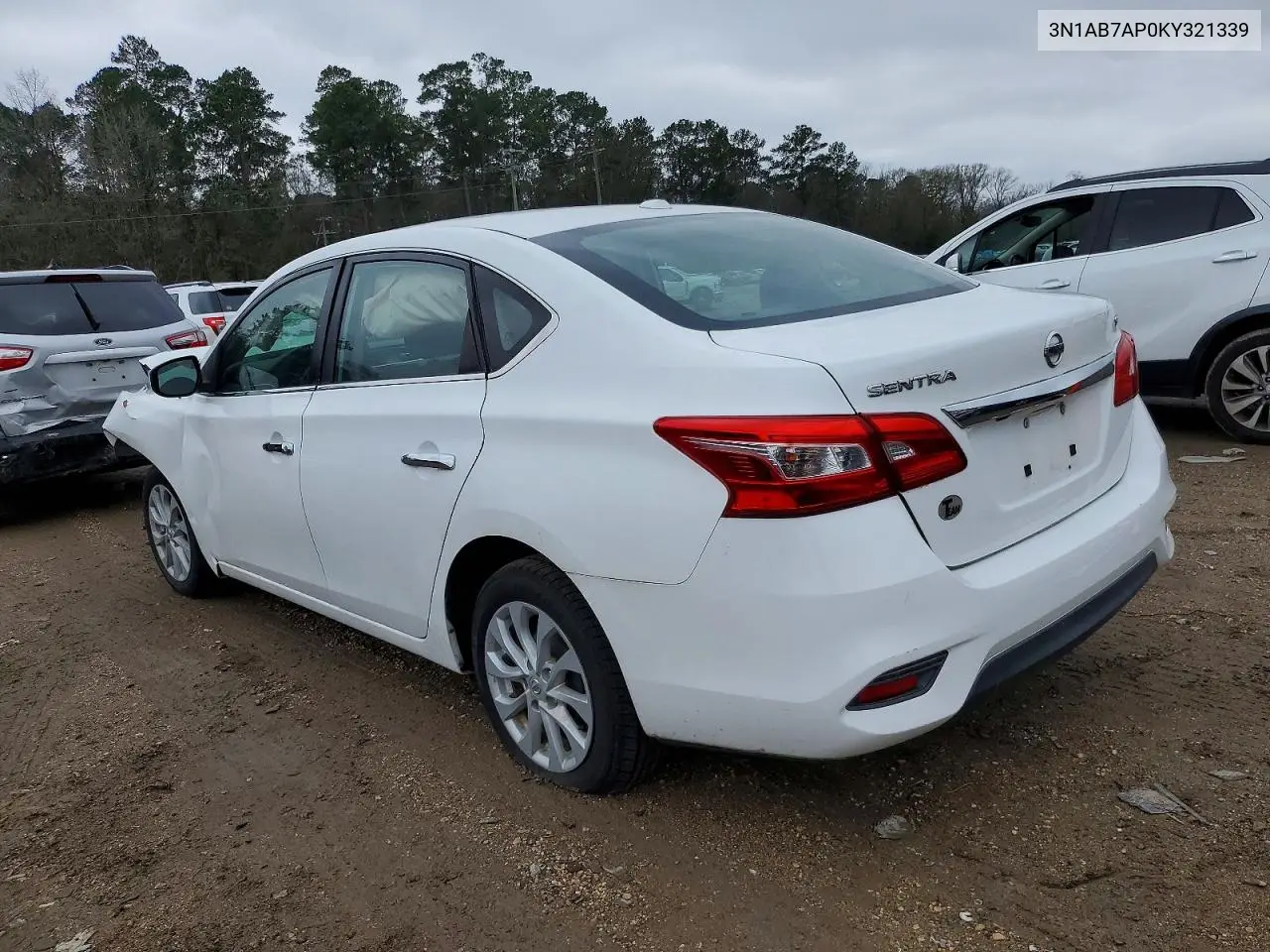 3N1AB7AP0KY321339 2019 Nissan Sentra S