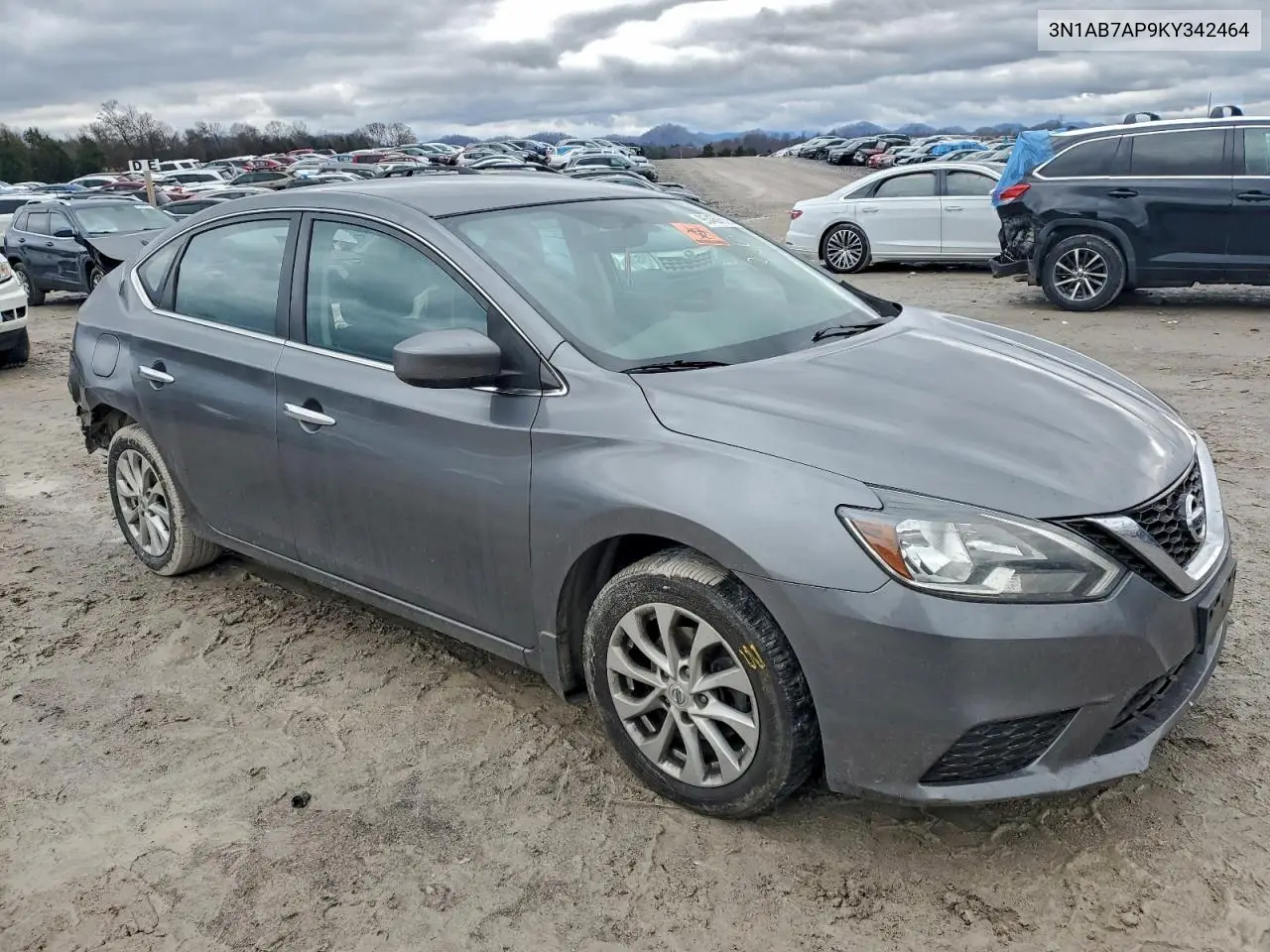 3N1AB7AP9KY342464 2019 Nissan Sentra S