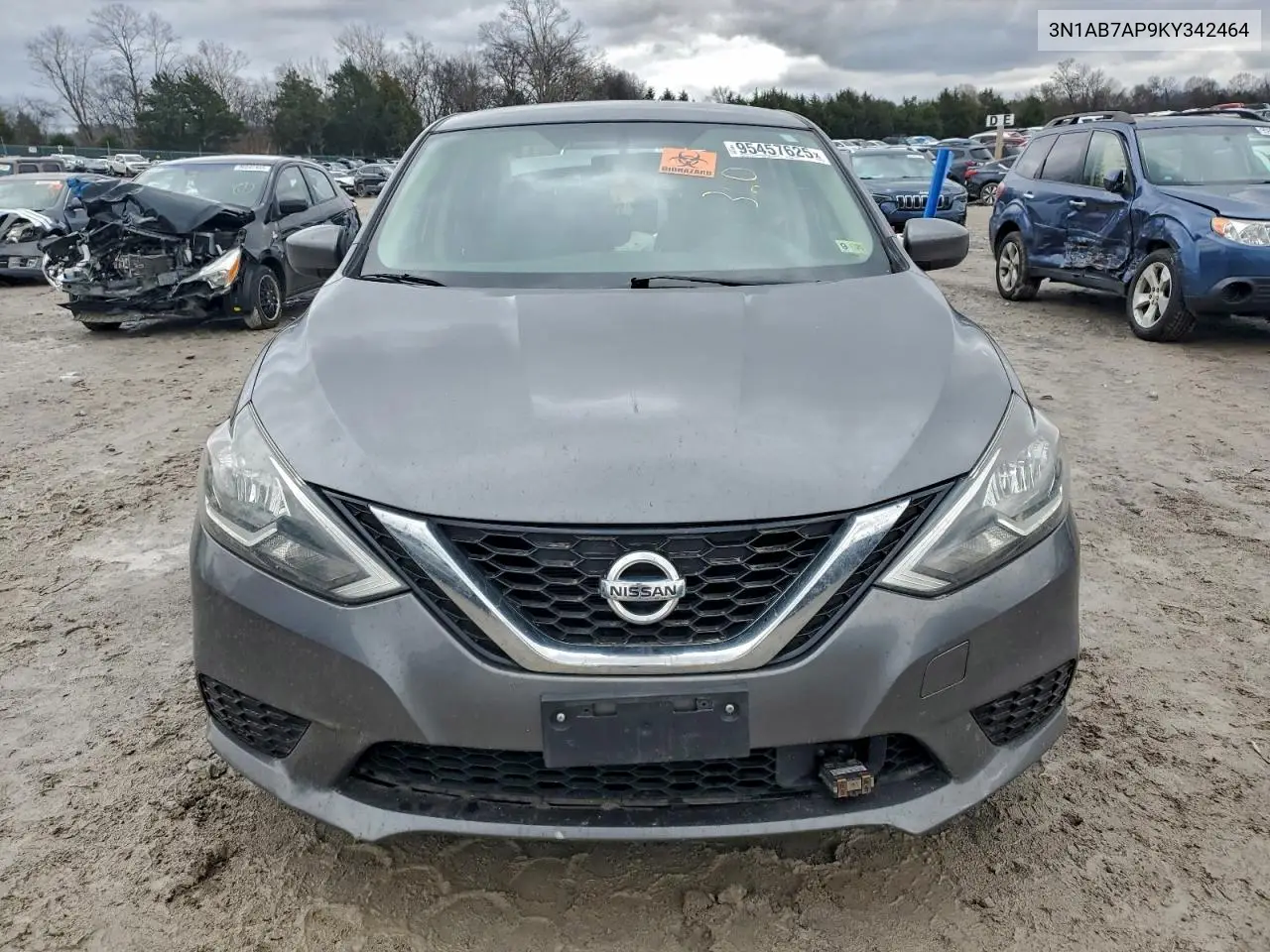 3N1AB7AP9KY342464 2019 Nissan Sentra S