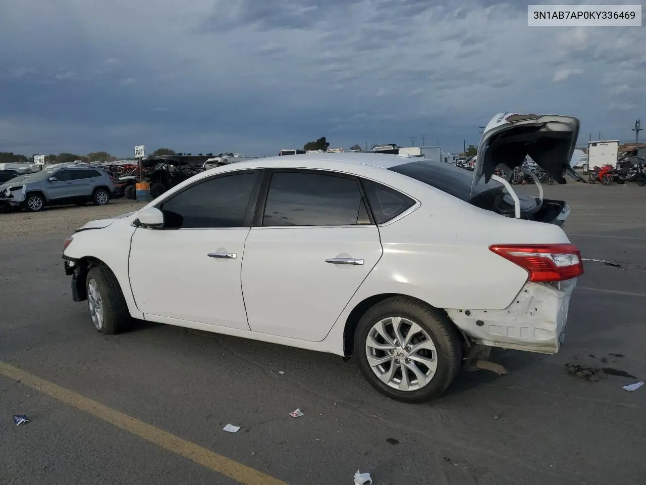 3N1AB7AP0KY336469 2019 Nissan Sentra S