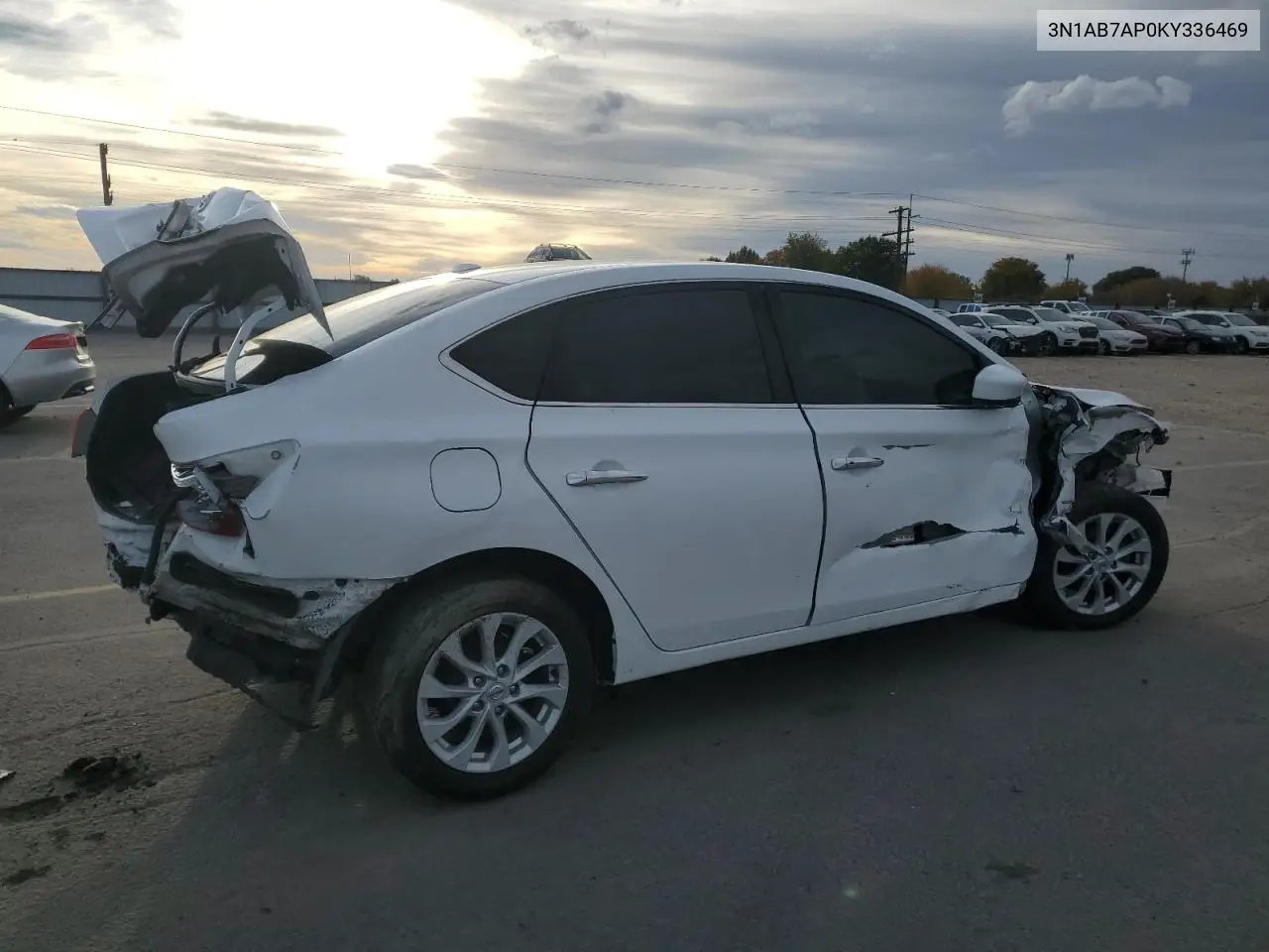 3N1AB7AP0KY336469 2019 Nissan Sentra S