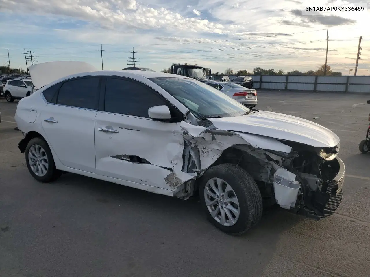 3N1AB7AP0KY336469 2019 Nissan Sentra S