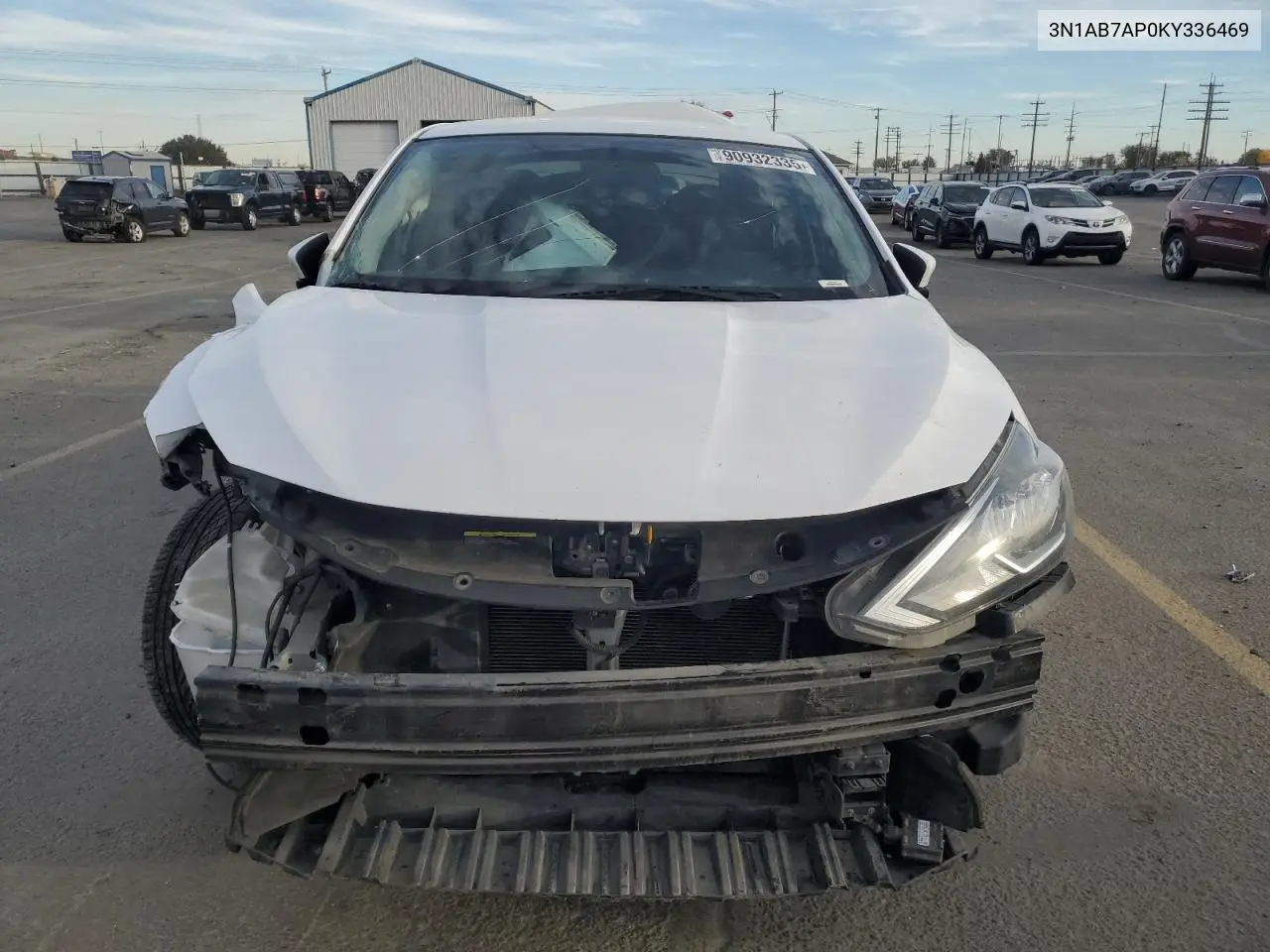 3N1AB7AP0KY336469 2019 Nissan Sentra S