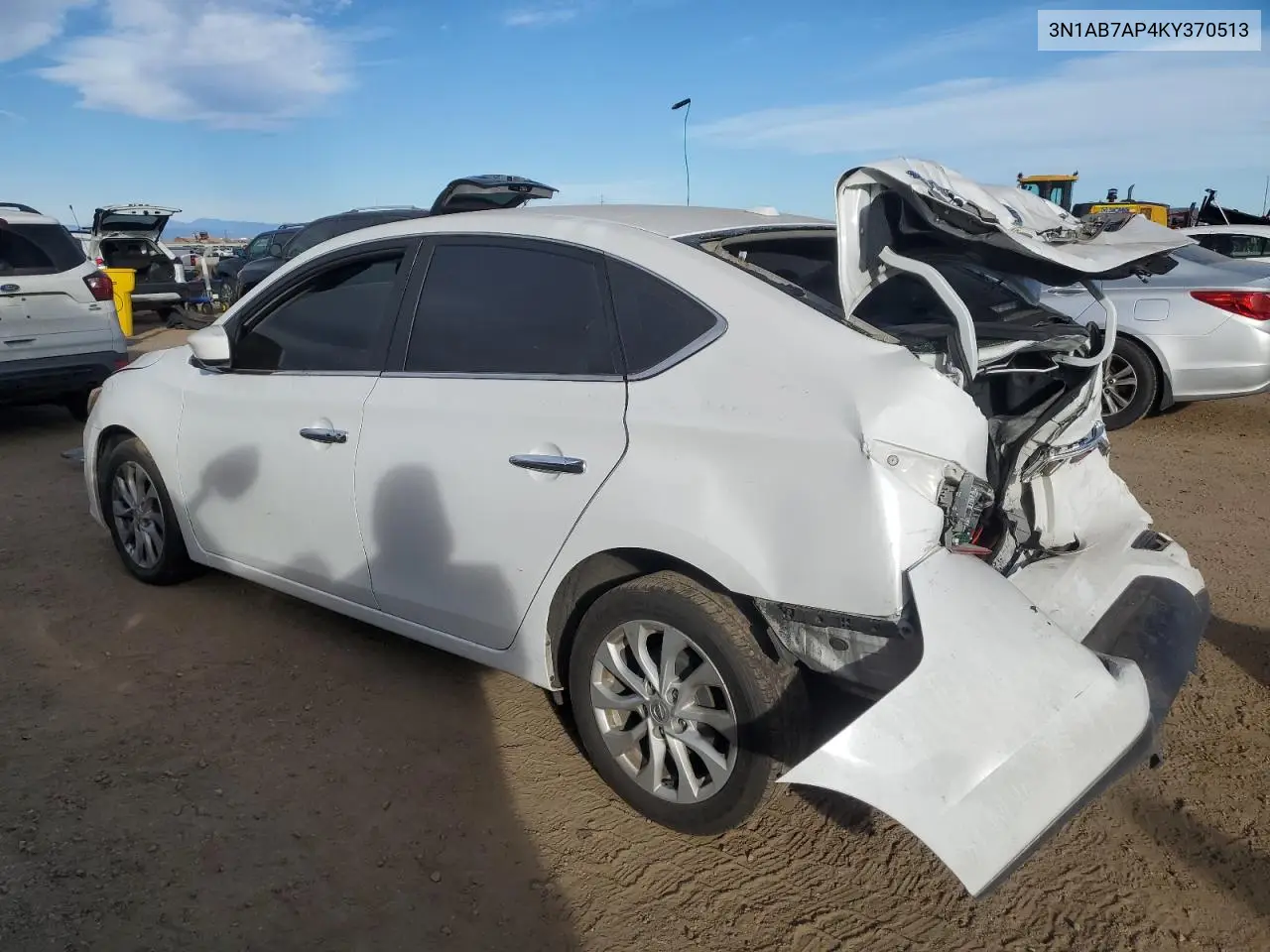 3N1AB7AP4KY370513 2019 Nissan Sentra S