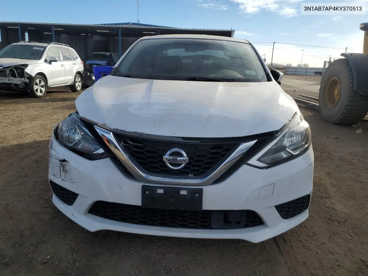 3N1AB7AP4KY370513 2019 Nissan Sentra S