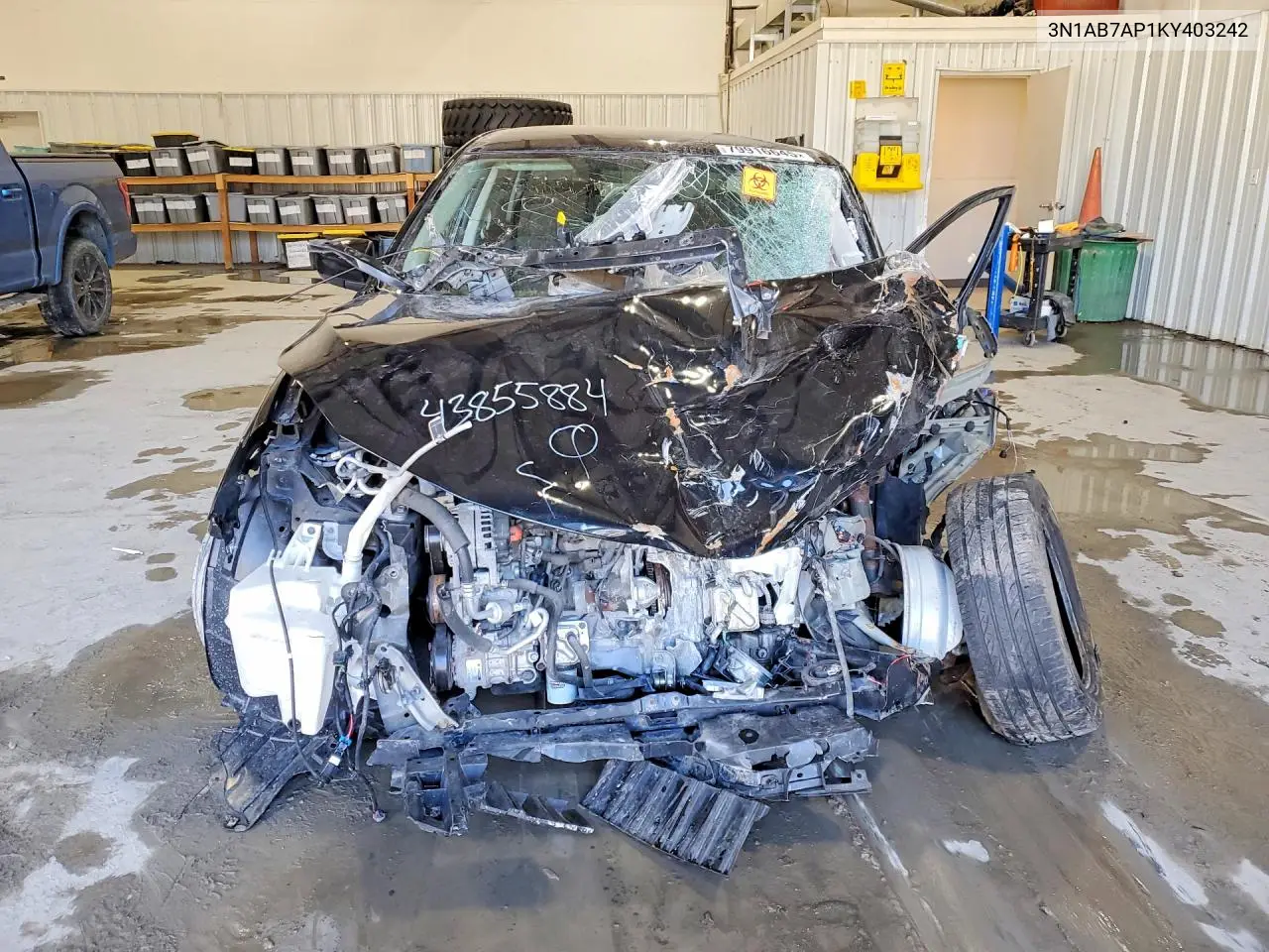 3N1AB7AP1KY403242 2019 Nissan Sentra Sv