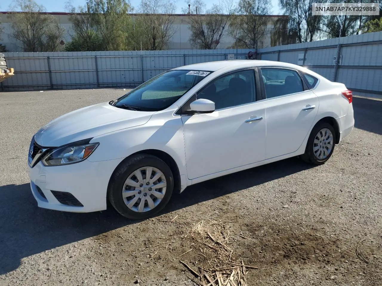 3N1AB7AP7KY329888 2019 Nissan Sentra S