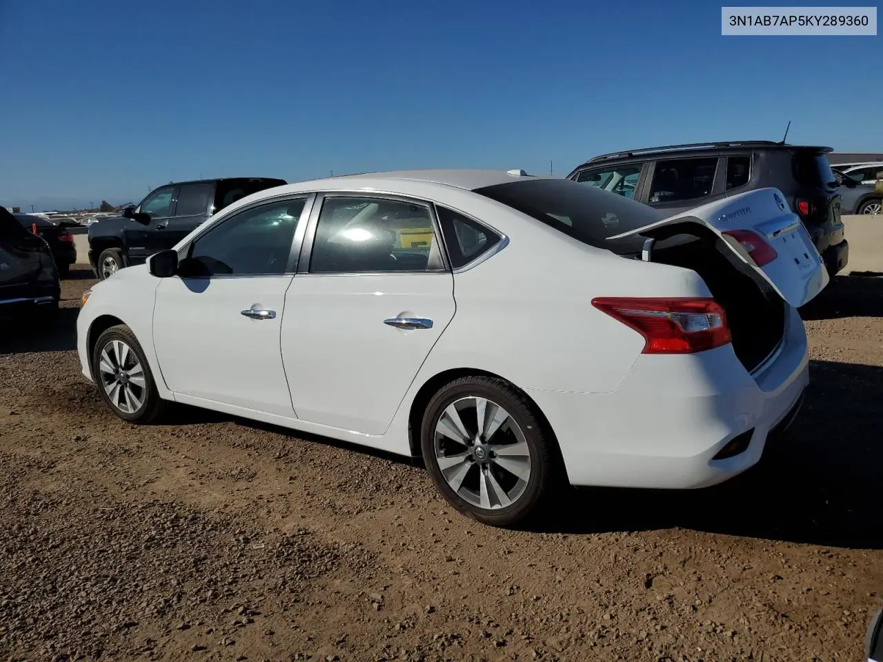 3N1AB7AP5KY289360 2019 Nissan Sentra S
