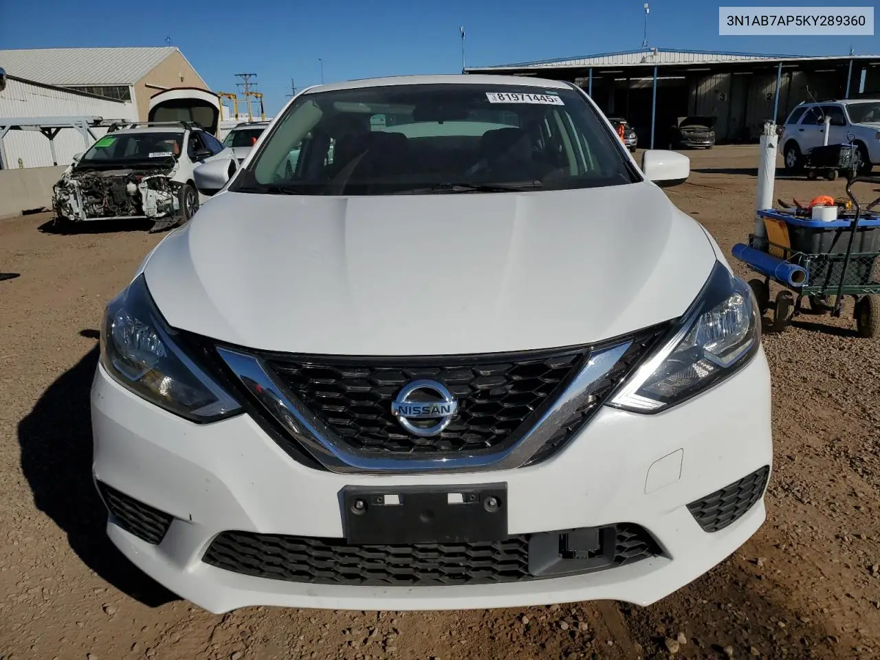 3N1AB7AP5KY289360 2019 Nissan Sentra S