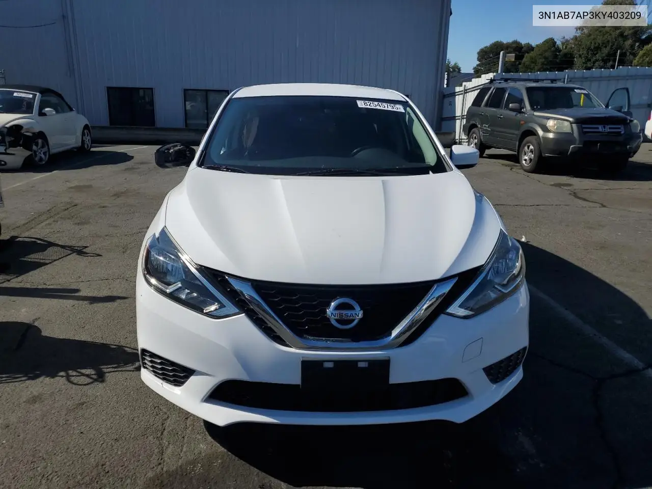 3N1AB7AP3KY403209 2019 Nissan Sentra S