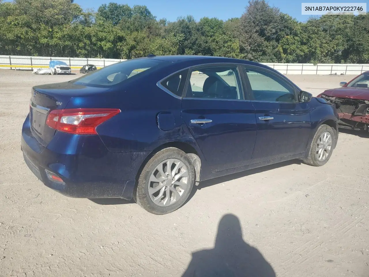 3N1AB7AP0KY222746 2019 Nissan Sentra S