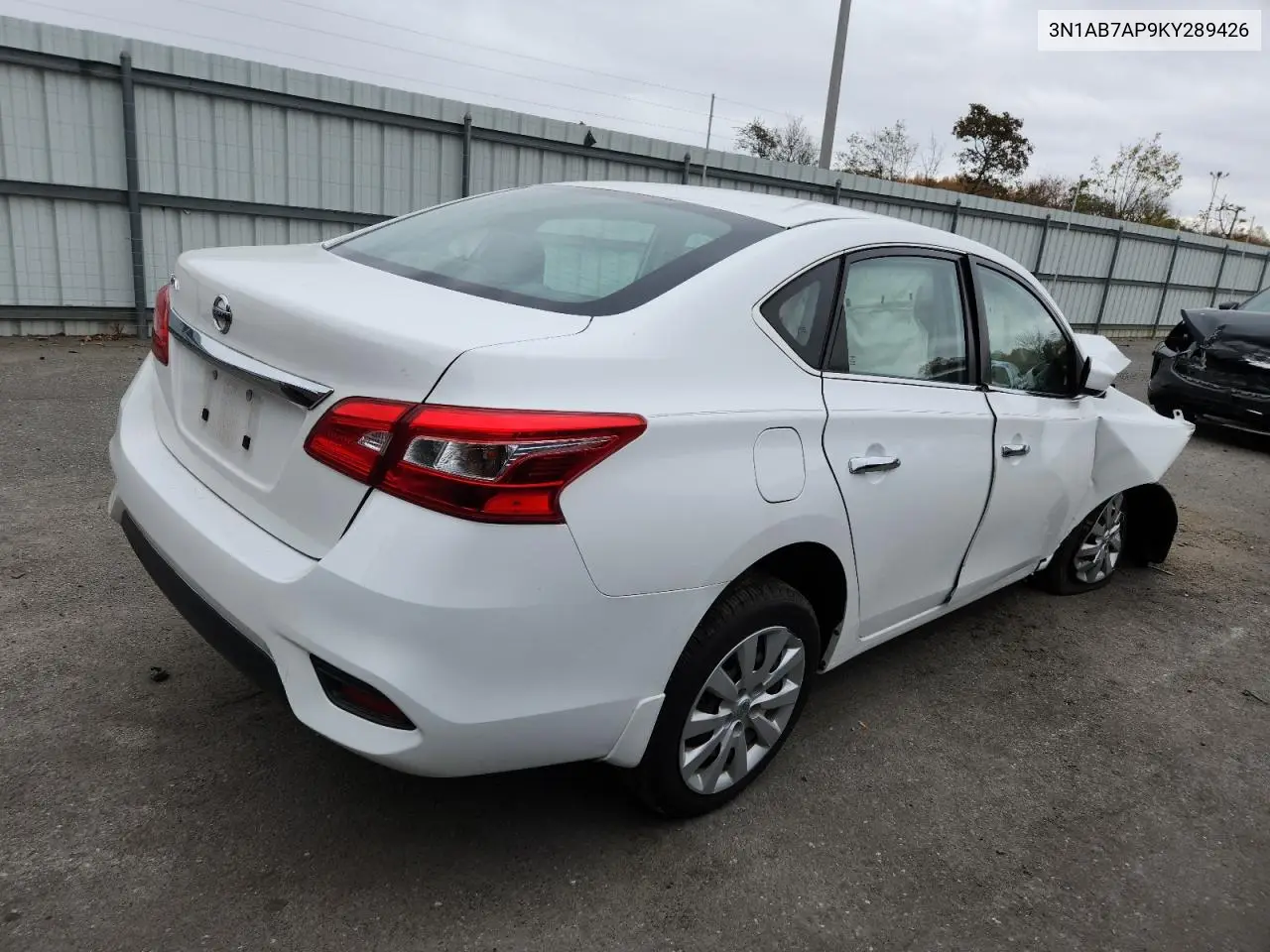 3N1AB7AP9KY289426 2019 Nissan Sentra S