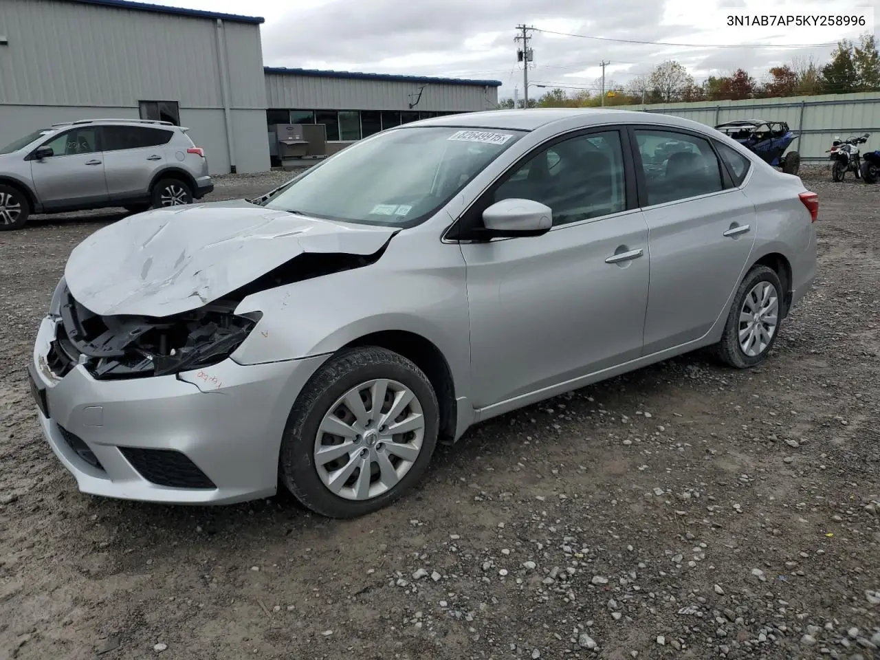 3N1AB7AP5KY258996 2019 Nissan Sentra S