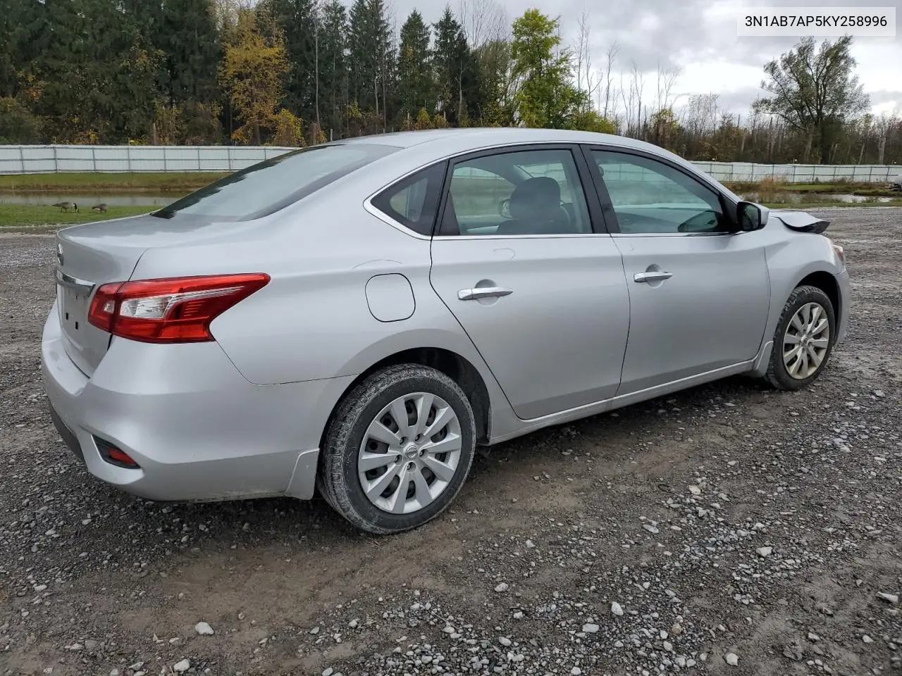 3N1AB7AP5KY258996 2019 Nissan Sentra S