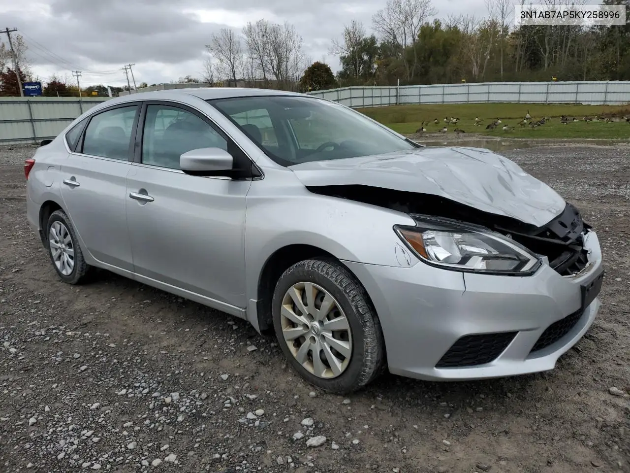 3N1AB7AP5KY258996 2019 Nissan Sentra S