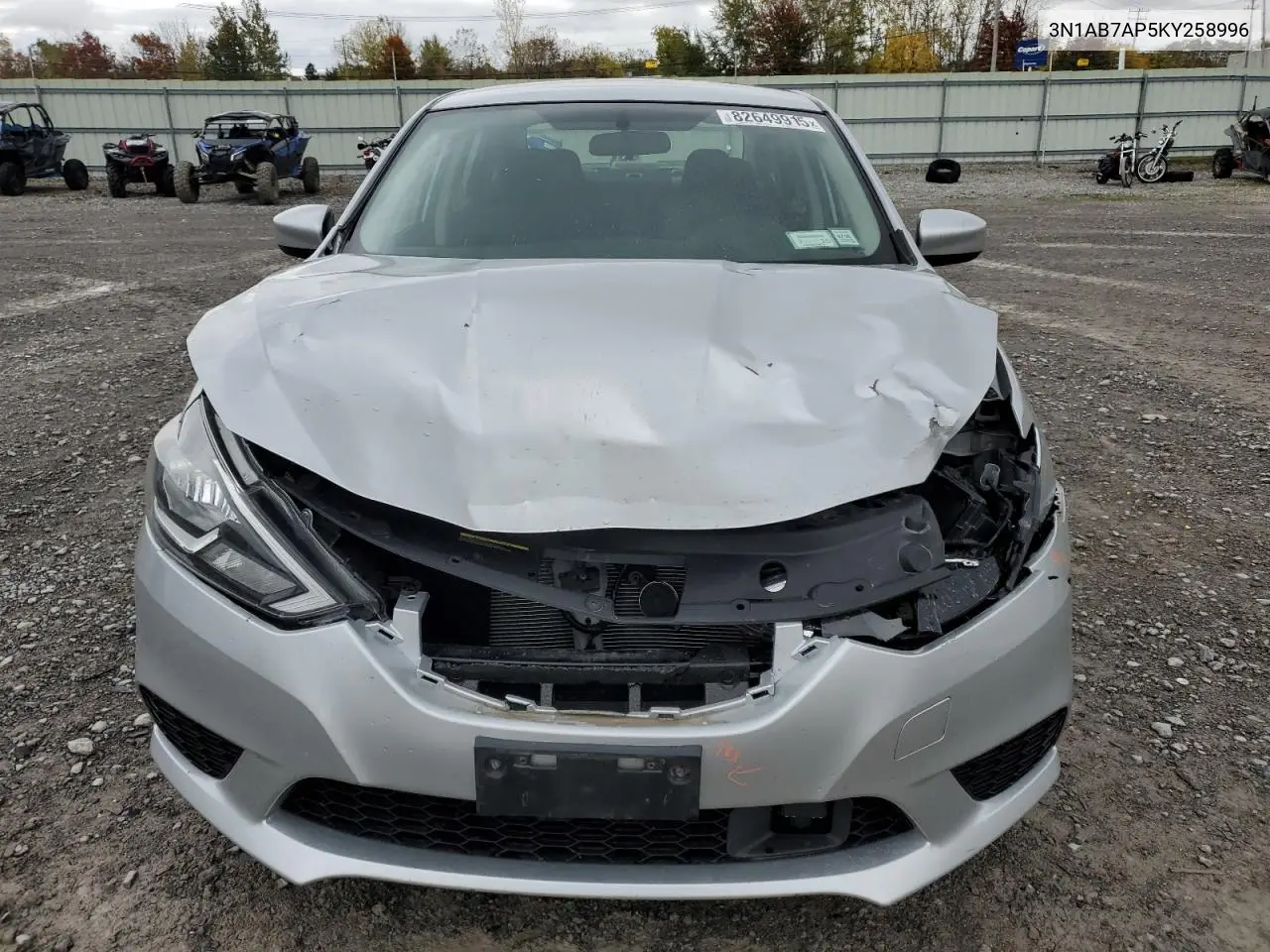3N1AB7AP5KY258996 2019 Nissan Sentra S