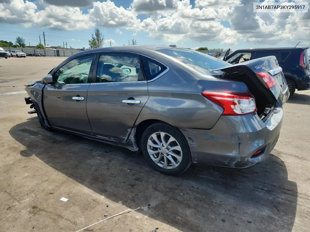 3N1AB7AP3KY295917 2019 Nissan Sentra S