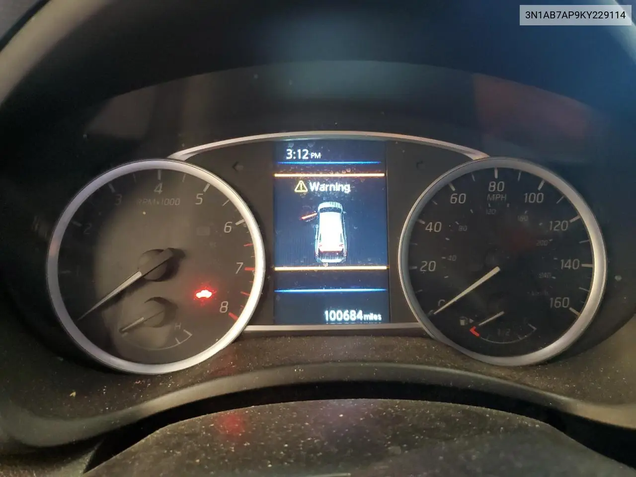 3N1AB7AP9KY229114 2019 Nissan Sentra S