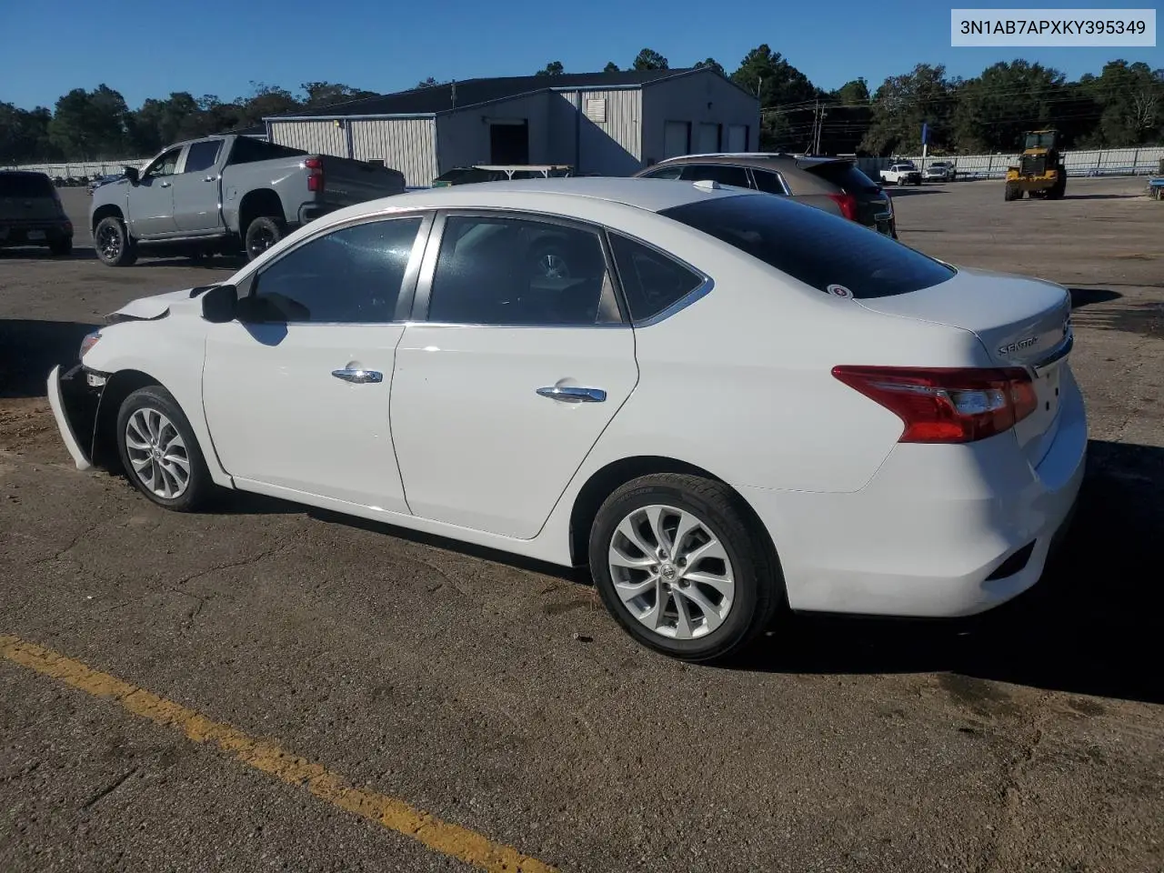 3N1AB7APXKY395349 2019 Nissan Sentra S