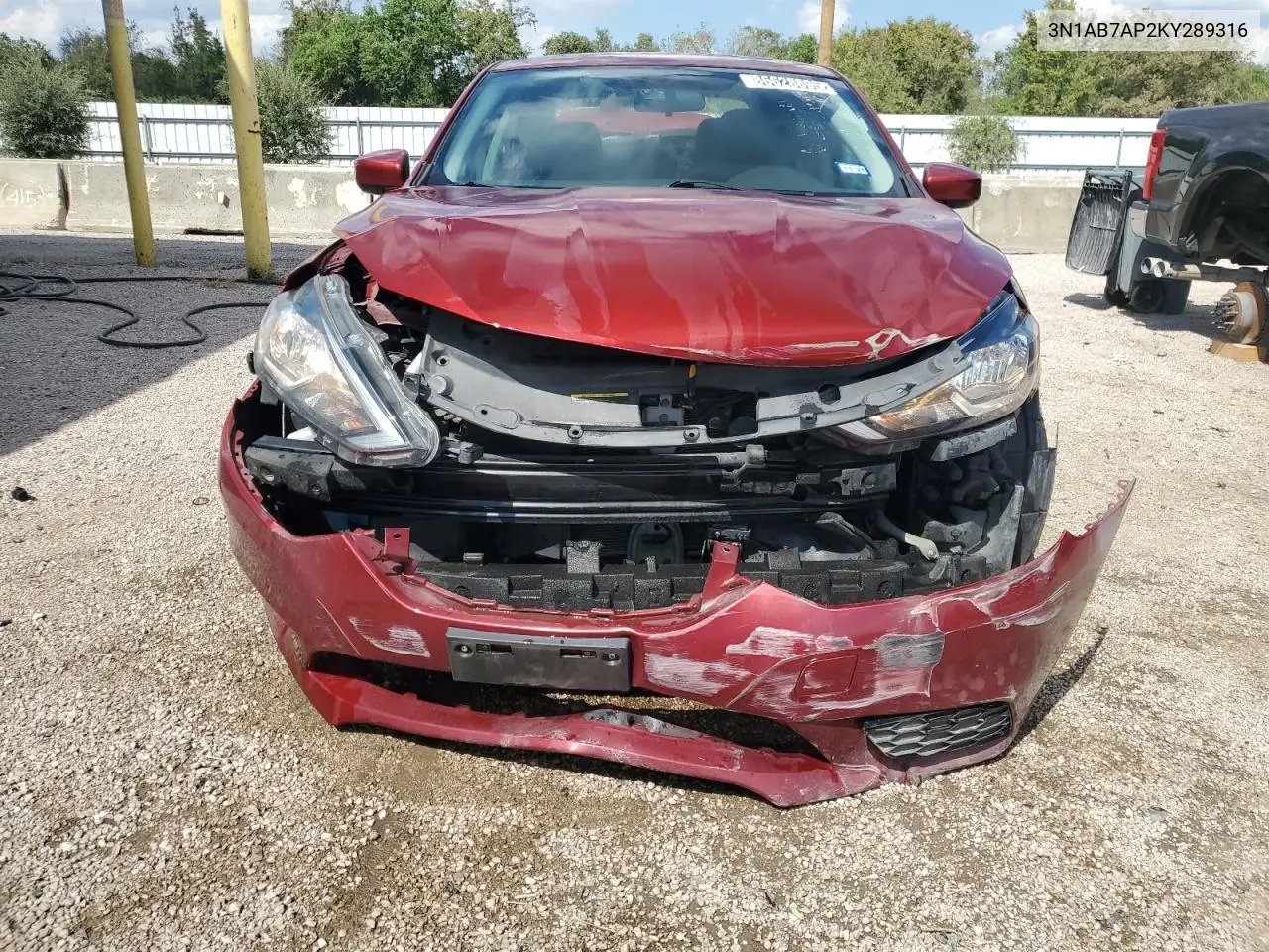 3N1AB7AP2KY289316 2019 Nissan Sentra S