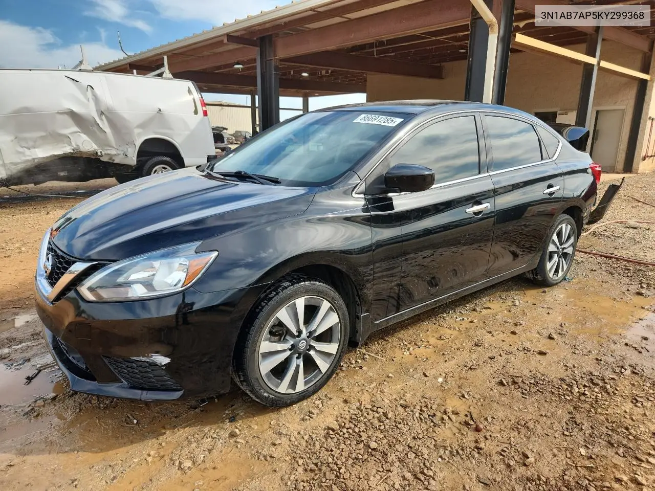 3N1AB7AP5KY299368 2019 Nissan Sentra S