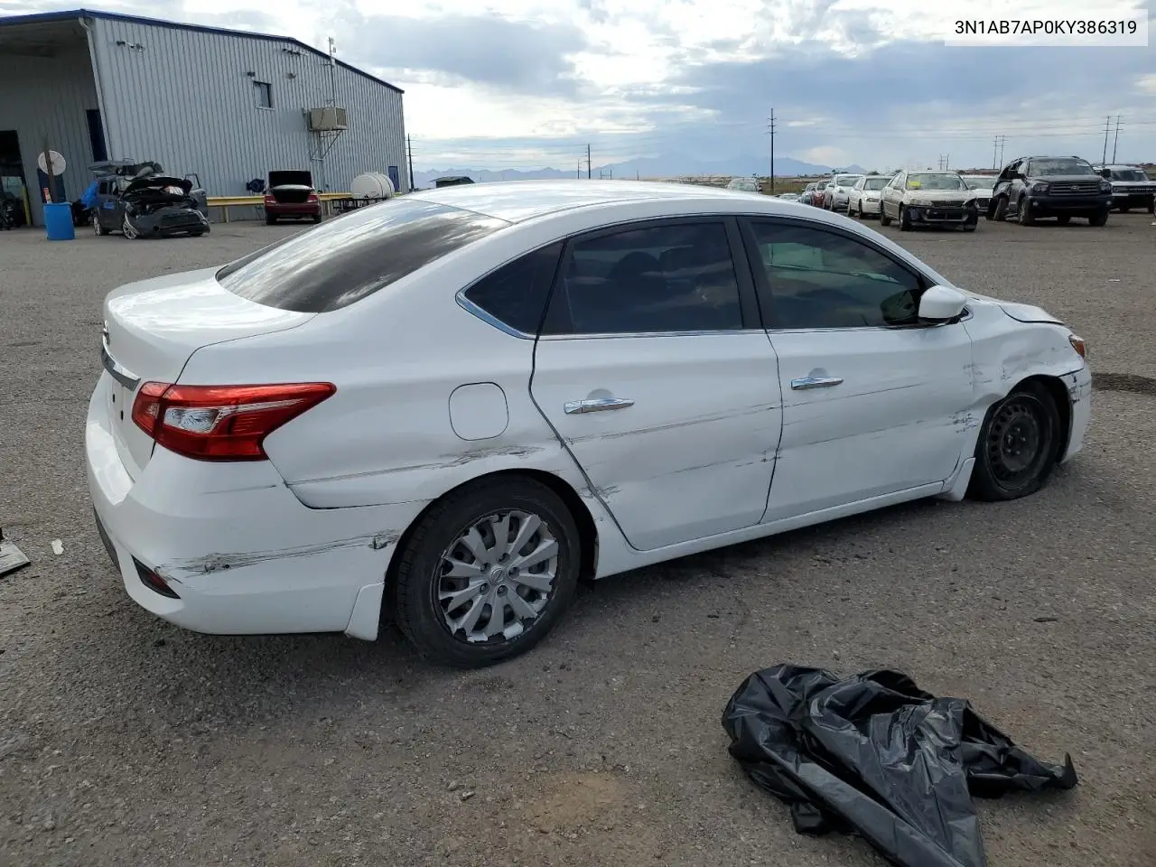 3N1AB7AP0KY386319 2019 Nissan Sentra S